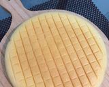 Foto langkah ke 7 dari resep Ogura Cheese Cake / Japanese Catton Cake.