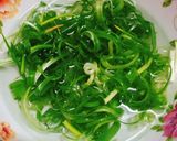 Hình bước làm 2 của món Cá điêu hồng hấp cải thìa
