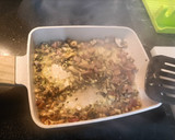 Foto del paso 3 de la receta: Tortilla de champiñones y jamón