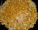 A picture of step 1 of Peanut sessmme chikki and rice puff ladoo.