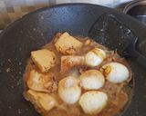 Foto langkah ke 4 dari resep Semur Telor Tahu hemat sederhana.