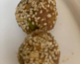 A picture of step 9 of Dates and dry fruits ladoo.