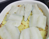 Foto del paso 6 de la receta: Bacalao al horno con base de patatas