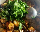 A picture of step 4 of Labra - A Bengali Classic.