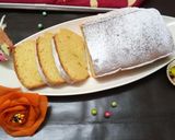 A picture of step 6 of Orange Pound Cake.