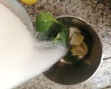 Une image de l'étape 1 de Citronade menthe fraiche citron de menton.