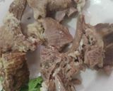 A picture of step 1 of Afghani Mutton chops.