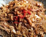 மலேசிய வறுத்த அரிசி வெர்மிசெல்லி (Malaysia varutha arisi vermicelli recipe in tamil) ரெசிபி ஸ்டேப் 3 புகைப்படம்