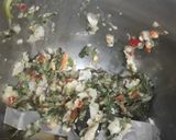 A picture of step 2 of Chilli thecha.