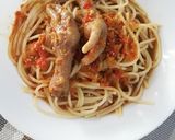 Foto langkah ke 5 dari resep Seblak Ceker Spaghetti Mbledoss.