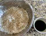 A picture of step 1 of Banana Bánh Tét (Vietnamese Sticky Rice Banana Cake).