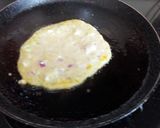 A picture of step 4 of Zucchini pan cake.