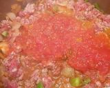 Une image de l'étape 2 de Ragoût des 2 choux à la viande et à la sauce tomate.