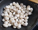 A picture of step 3 of Dry fruit Namkeen.