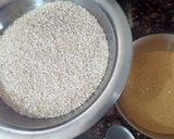 A picture of step 3 of Puffed Rajgira seeds.