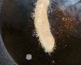 A picture of step 2 of Dragon Chicken.