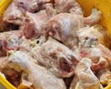 A picture of step 1 of Chicken Mumtaz in Creamy White Gravy.