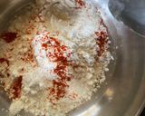 A picture of step 2 of Spicy Buttermilk Chicken Sandwich on Coleslaw (Tiffin recipe).