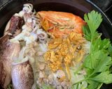 Hình bước làm 3 của món Hủ Tíu Mực