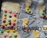 Foto del passaggio 5 della ricetta Nuovo dolce Calza della Befana 🧙 di pasta sfoglia 👩‍🍳👩‍🍳🧙🧙🇮🇹🌍🏡💙