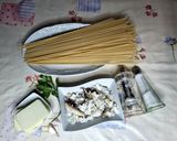 Foto del passaggio 1 della ricetta Linguine al granchio blu