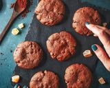 A picture of step 5 of Chocolate & Stem Ginger Cookies.