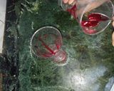 A picture of step 3 of Banana Roohafza Smoothie.
