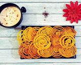 A picture of step 4 of Hot Jalebis.