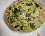 A picture of step 2 of Broccoli paneer chops.