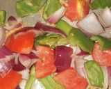 A picture of step 5 of Chines rice mutton 65 restaurant recpie.