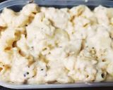 A picture of step 3 of Mac & cheese (macaroni).