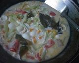 Foto langkah ke 4 dari resep Lodeh Labu Siam dan Telur Puyuh.