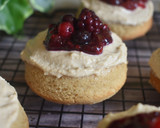 Foto del paso 9 de la receta: Bombas o berlinas cheesecake veganas