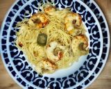 Foto del paso 6 de la receta: Capellini con langostinos a la mexicana