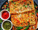 चीज़ वैजी पराठा (Cheese Veggies Paratha recipe in Hindi) रेसिपी चरण 12 फोटो