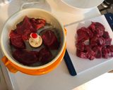 Foto del paso 1 de la receta: Hamburguesas fit de entrecot 🥩🍔