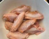 A picture of step 1 of Baked Chicken Wings - Perfect and WOW with a beer :P - Enjoy.
