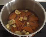 A picture of step 4 of Pumpkin,carrot and parsnip soup.