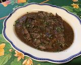 Une image de l'étape 11 de Aiguillettes de canard aux cèpes et jus de prunes.