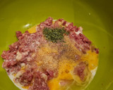 Foto del paso 3 de la receta: Albóndigas con jamón en salsa de Pedro Ximénez con patatas