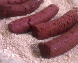 A picture of step 10 of Red Velvet Spanish Churros.
