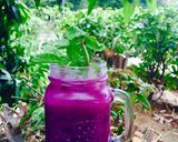 A picture of step 1 of Jamun Mocktail.