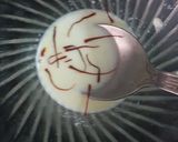 A picture of step 3 of Kesar Pistachios kulfi.