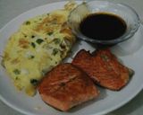 Foto langkah ke 4 dari resep Salmon Telur Saus Black papper.