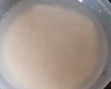 A picture of step 1 of Thayir Sadam (curd rice).