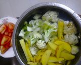 তেলপিয়া মাছ দিয়ে সবজি কারি রেসিপির ধাপ 1 ছবি