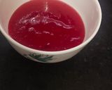 A picture of step 2 of Strawberry milkshake.