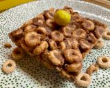 A picture of step 6 of Gluten-Free Peanut Butter Cereal Bars (with Cheerios).