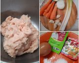Foto langkah ke 1 dari resep 18. Chicken Cabbage Roll (sawi putih gulung daging ayam).