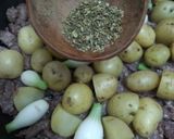 Foto del paso 7 de la receta: Arrachera en su jugo con frijoles, papa y cebolla